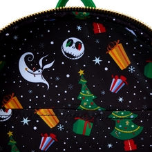 Load image into Gallery viewer, Disney Mini Backpack The Nightmare Before Christmas Town Carousel GITD Loungefly
