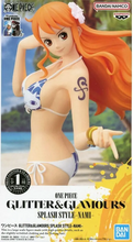 Load image into Gallery viewer, One Piece Figure Nami Spash Style Glitter &amp; Glamours Banpresto
