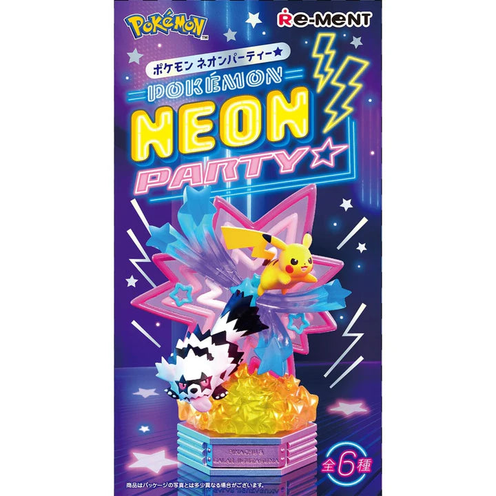 Pokemon Blind Box Neon Party Re-Ment