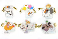 Natsume's Book of Friends Acrylic Keychain Nyanko-sensei and Ayakashi Amusement Park Ichiban Kuji G Prize Bandai