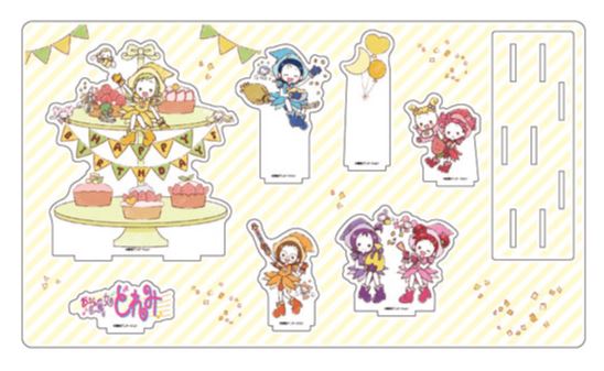 Ojamajo Doremi Acrylic Stand Birthday Celebration Diorama GraffArt