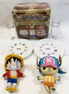 One Piece Plate & Glass Set Luffy & Chopper Limited Edition