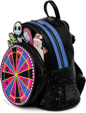 Load image into Gallery viewer, Disney Mini Backpack The Nightmare Before Christmas Oogie Boogie Wheel Loungefly
