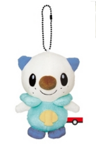 Pokemon Plush Keychain Oshawott My Pokemon Collection 2011 Banpresto