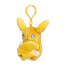 Load image into Gallery viewer, Pokemon Plush Keychain Raichu &amp; Alolan Raichu Parallel Pairs Two-Plush Key Chain
