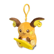 Load image into Gallery viewer, Pokemon Plush Keychain Raichu &amp; Alolan Raichu Parallel Pairs Two-Plush Key Chain
