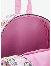 Load image into Gallery viewer, The Powerpuff Girls Mini Backpack Pink Hearts AOP Bioworld
