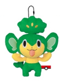 Pokemon Plush Keychain Pansage My Pokemon Collection 2011 Banpresto