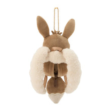 Load image into Gallery viewer, Pokemon Plush Keychain Penny's Button Eevee Backpack Pokemon Center
