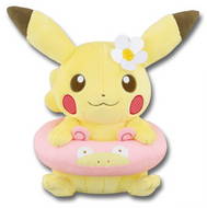 Pokemon Plush Pikachu & Friends ~Happy Beach Time~ Ichiban Kuji C Prize Banpresto