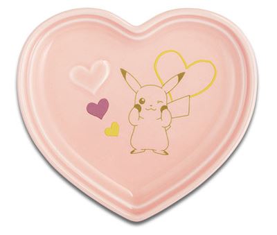 Pokemon Plate Pikachu Heart For You Happiness Room Collection Ichiban Kuji E Prize Bandai