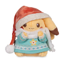 Load image into Gallery viewer, Pokemon Plush Pikachu Holiday 2025 10.5in
