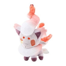 Load image into Gallery viewer, Pokemon Plush Keychain Zorua &amp; Hisuian Zorua Parallel Pairs Two-Plush Key Chain - Pokemon Center Japan
