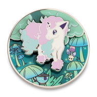 Pokemon Enamel Pin Galarian Ponyta Forest Path Spinning Scene Pokemon Center