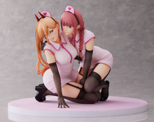 Load image into Gallery viewer, Chainsaw Man Figure Power and Makima Nurse 1/7 Scale FuRyu
