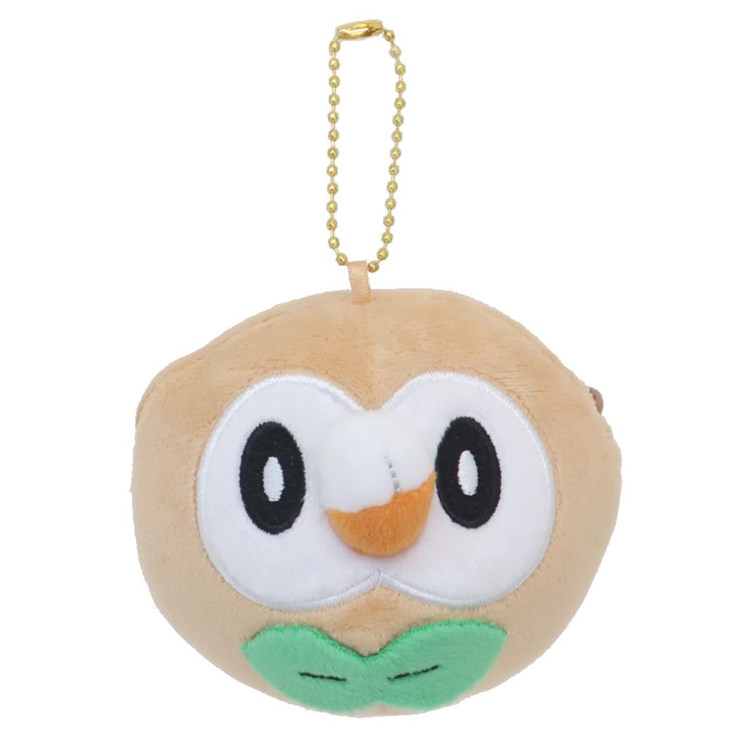 Pokemon Plush Keychain Rowlet Takara Tomy