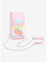 Load image into Gallery viewer, Strawberry Milk Carton Crossbody Bag
