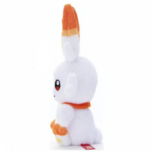 Load image into Gallery viewer, Pokemon Plush Keychain Scorbunny Finger Puppet Takara Tomy A.R.T.S.
