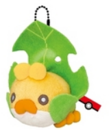 Pokemon Plush Keychain Sewaddle My Pokemon Collection 2011 Banpresto