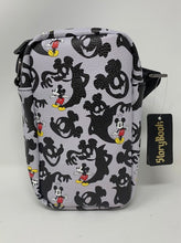 Load image into Gallery viewer, Disney Crossbody Shadow Mickey Storybook AOP Buckle-Down
