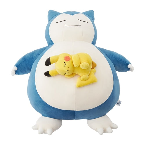 Pokemon Plush Snorlax & Pikachu Pokemon Sleep Pokemon Center