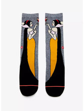 Load image into Gallery viewer, Disney Socks Snow White Fairest 80th Anniversary Stance
