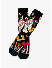 Load image into Gallery viewer, Disney Socks Snow White Woodland Creatures 80th Anniversary Stance
