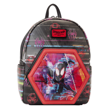 Load image into Gallery viewer, Marvel Mini Backpack Spider Man Across the Spider-Verse Lenticular Loungefly
