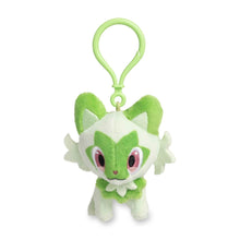 Load image into Gallery viewer, Pokemon Plush Keychain Sprigatito Pokemon Center
