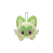 Load image into Gallery viewer, Pokemon Plush Keychain Sprigatito Nya! Nya! Pokemon Center
