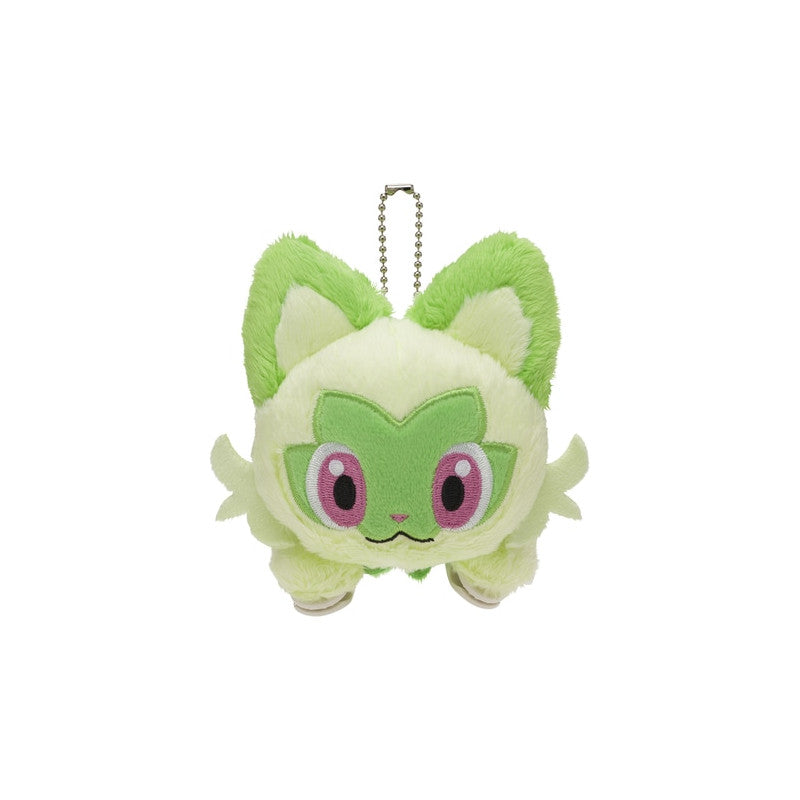 Pokemon Plush Keychain Sprigatito Nya! Nya! Pokemon Center