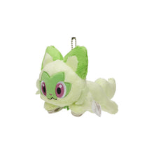 Load image into Gallery viewer, Pokemon Plush Keychain Sprigatito Nya! Nya! Pokemon Center
