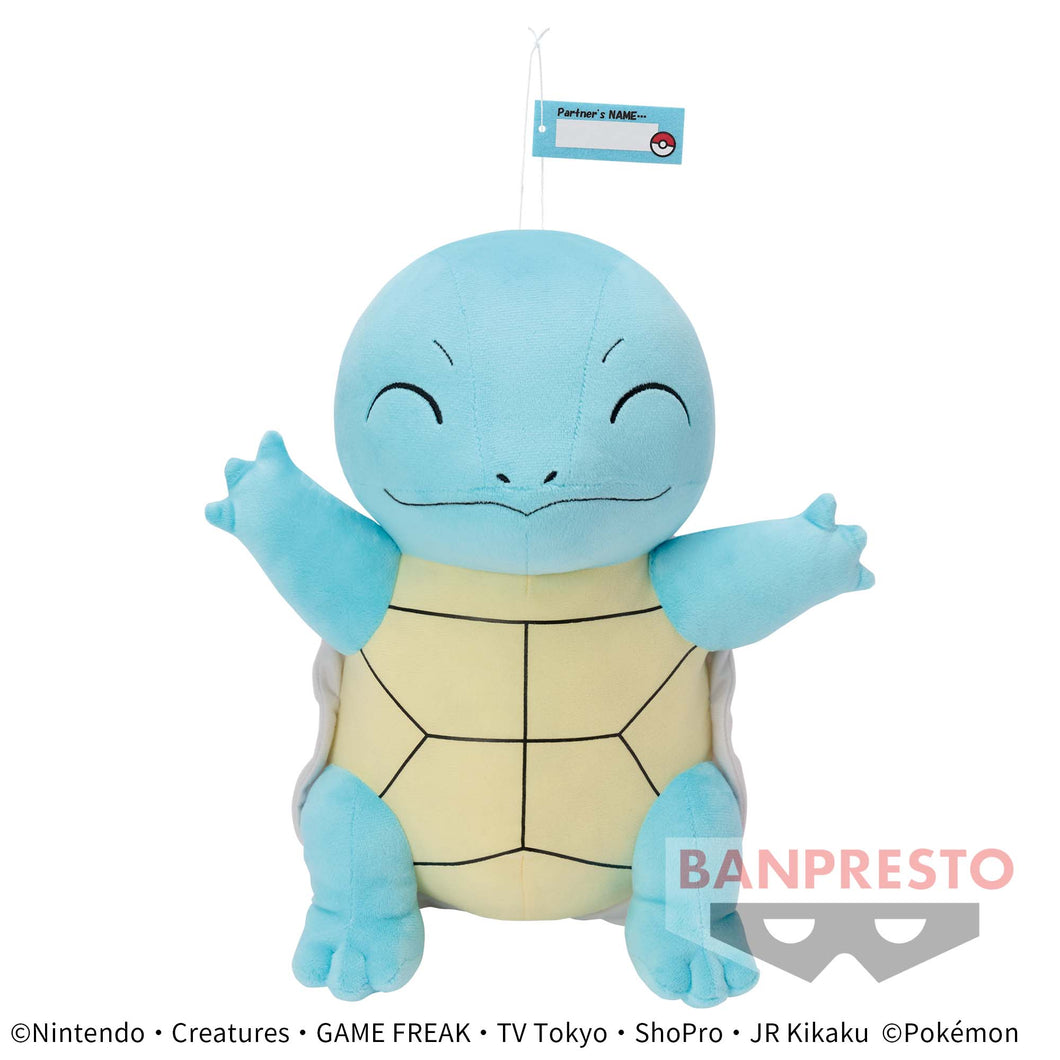 Pokemon Plush Squirtle Mofugutto Hello Partner 2023 Banpresto