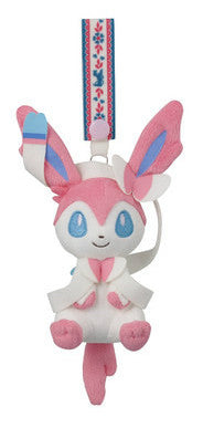 Pokemon Plush Strap Sylveon I Heart Eevee 2015 Banpresto