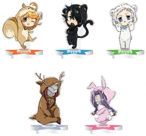 The Promised Neverland Acrylic Stand Set Season Two Hideout Ver. Aniplex