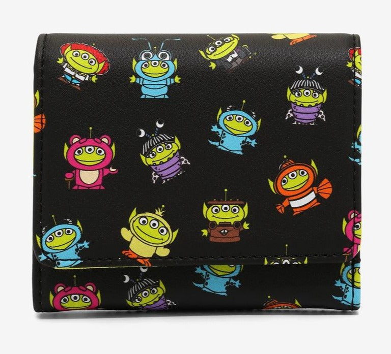 Disney Pixar Wallet Toy Story Alien Remix Loungefly