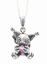 Load image into Gallery viewer, Digimon Necklace Tailmon Natural Stone Adventure 02 The Beginning Tsumugi
