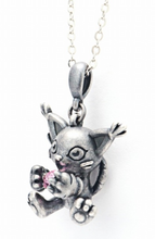 Load image into Gallery viewer, Digimon Necklace Tailmon Natural Stone Adventure 02 The Beginning Tsumugi
