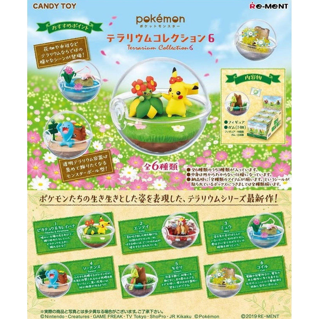 Pokemon Blind Box Terrarium Collection Vol. 6 Re-Ment