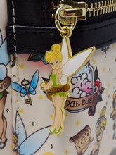 Load image into Gallery viewer, Disney Mini Backpack Wallet Set Peter Pan Tinkerbell Tattoo AOP Loungefly
