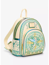 Load image into Gallery viewer, Peter Pan Mini Backpack Tinkerbell Iridescent Stained Glass Loungefly
