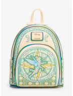 Peter Pan Mini Backpack Tinkerbell Iridescent Stained Glass Loungefly