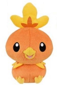 Pokemon Plush Torchic Korotto Manmaru 2017 Banpresto