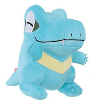 Pokemon Plush Totodile Korotto Manmaru 2017 Banpresto