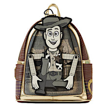 Load image into Gallery viewer, Disney Pixar Mini Backpack Woody Puppet Toy Story Loungefly
