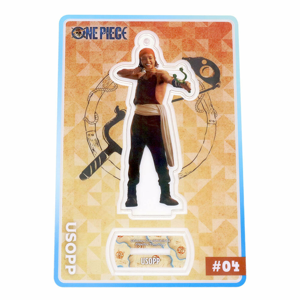 One Piece Acrylic Keychain and Stand Usopp Super Clear (Netflix Live Action)