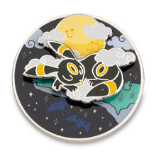 Load image into Gallery viewer, Pokemon Enamel Pin Umbreon Peaceful Dreams Spinning Scene Pokemon Center
