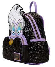 Load image into Gallery viewer, Disney Mini Backpack The Little Mermaid Ursula Cosplay Sequin Loungefly
