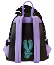 Load image into Gallery viewer, Disney Mini Backpack The Little Mermaid Ursula Cosplay Sequin Loungefly
