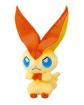 Pokemon Plush Keychain Victini (Angry) My Pokemon Collection 2011 Banpresto